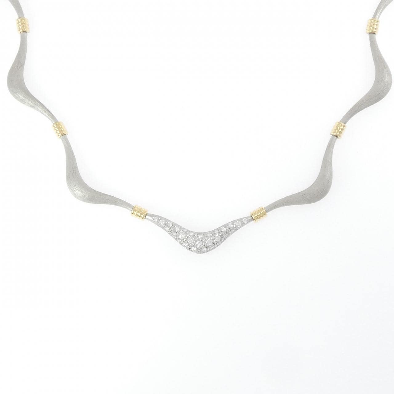 ミキモト ダイヤモンド ネックレス 0.71CT