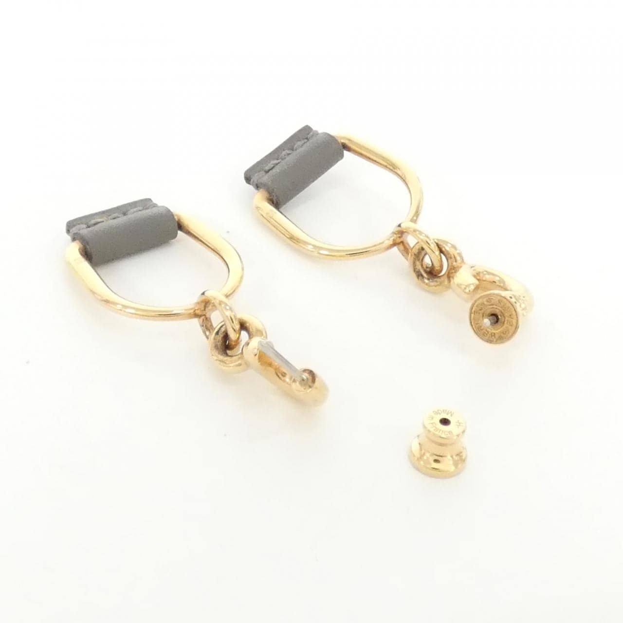 エルメス エリタージュ エケストル エトリエ PM 081159CD ピアス