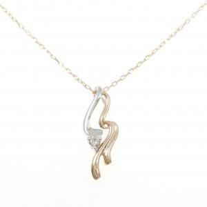 K18PG/K18WG ダイヤモンド ネックレス 0.06CT