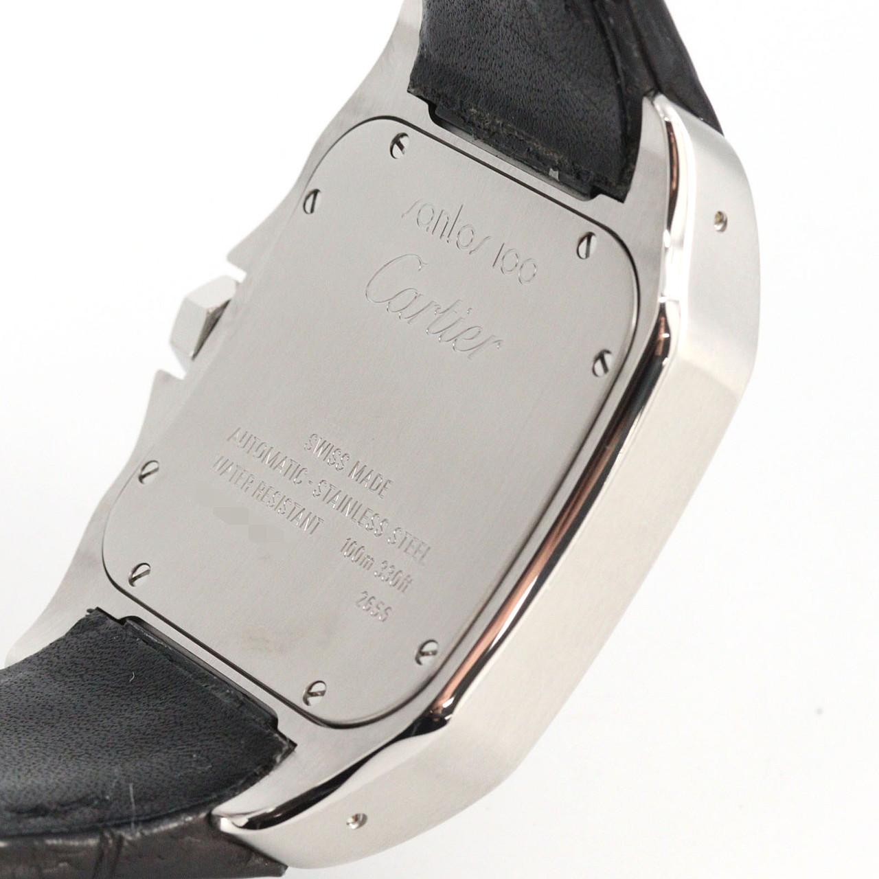 カルティエ サントス100 LM W20073X8 SS 自動巻