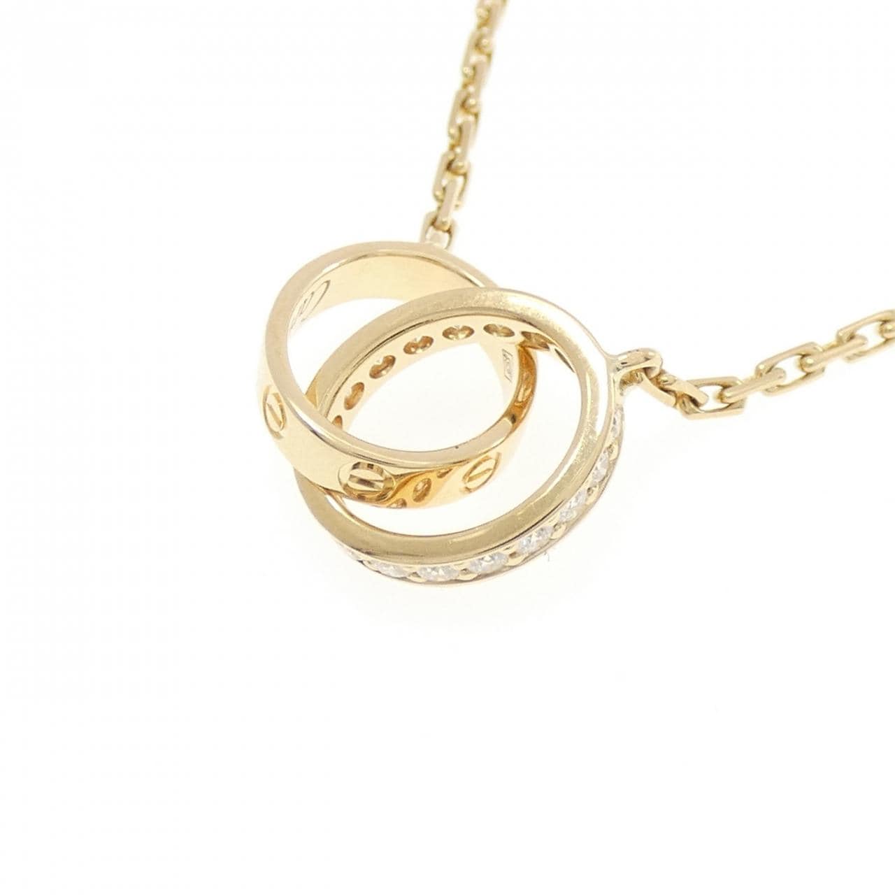 カルティエ ベビーラブ ネックレス