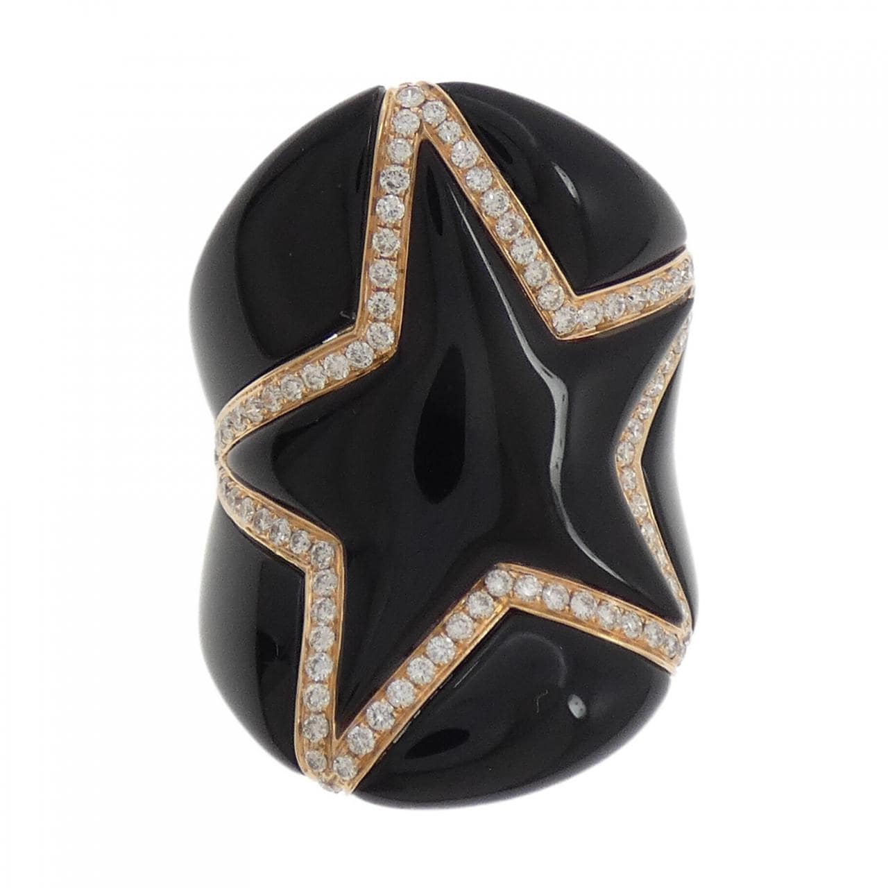 750PG スター ガラス リング