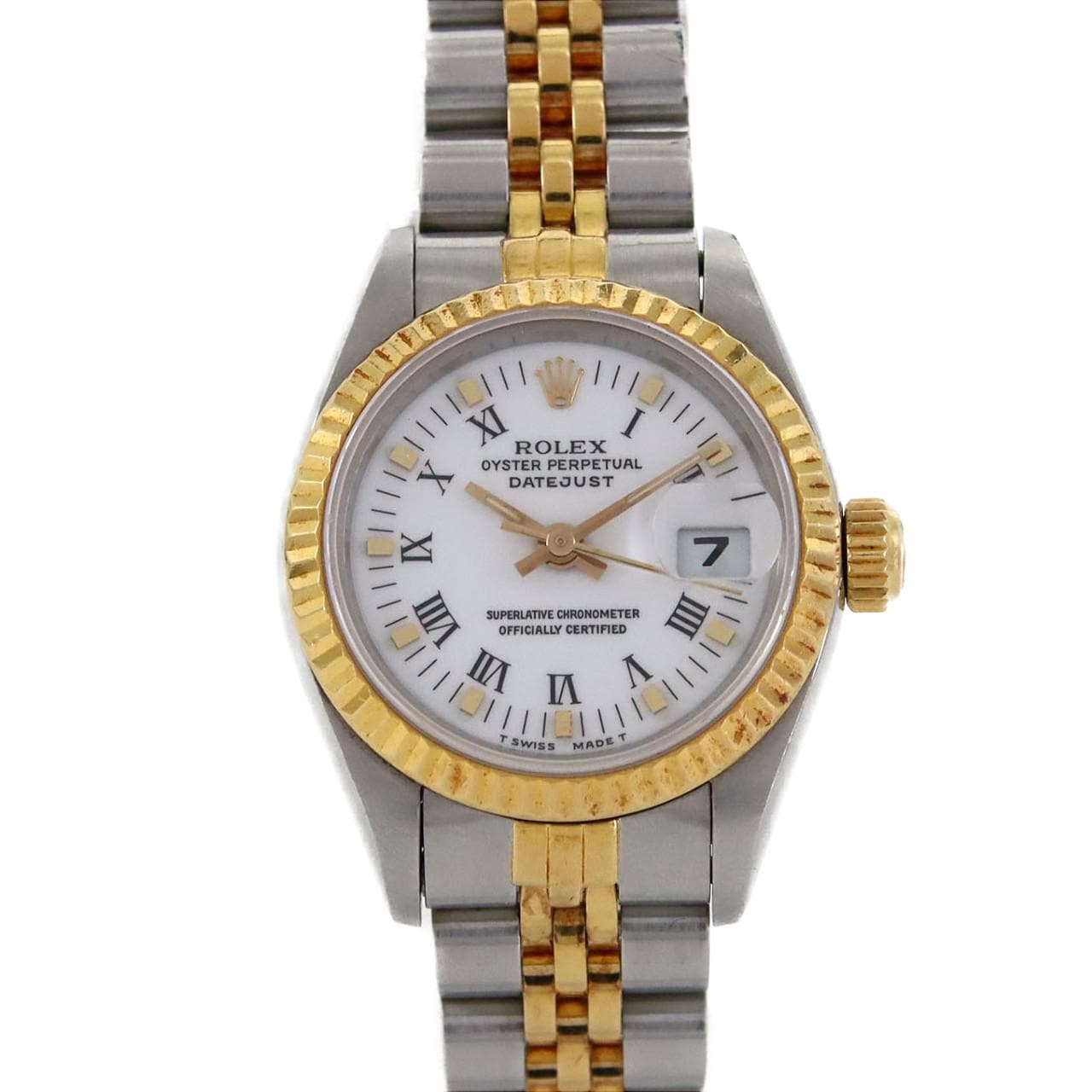 【ノーメンテナンス還元価格】ロレックス デイトジャスト 69173 SSxYG 自動巻 L番