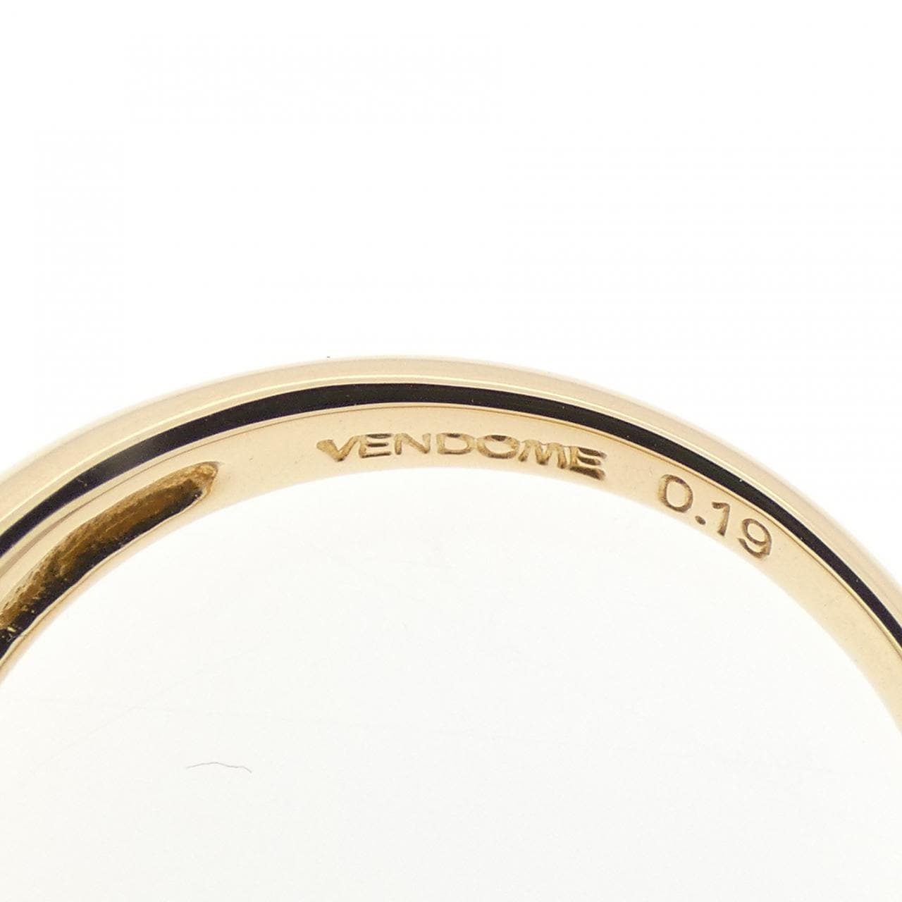 ヴァンドーム ダイヤモンド リング 0.19CT