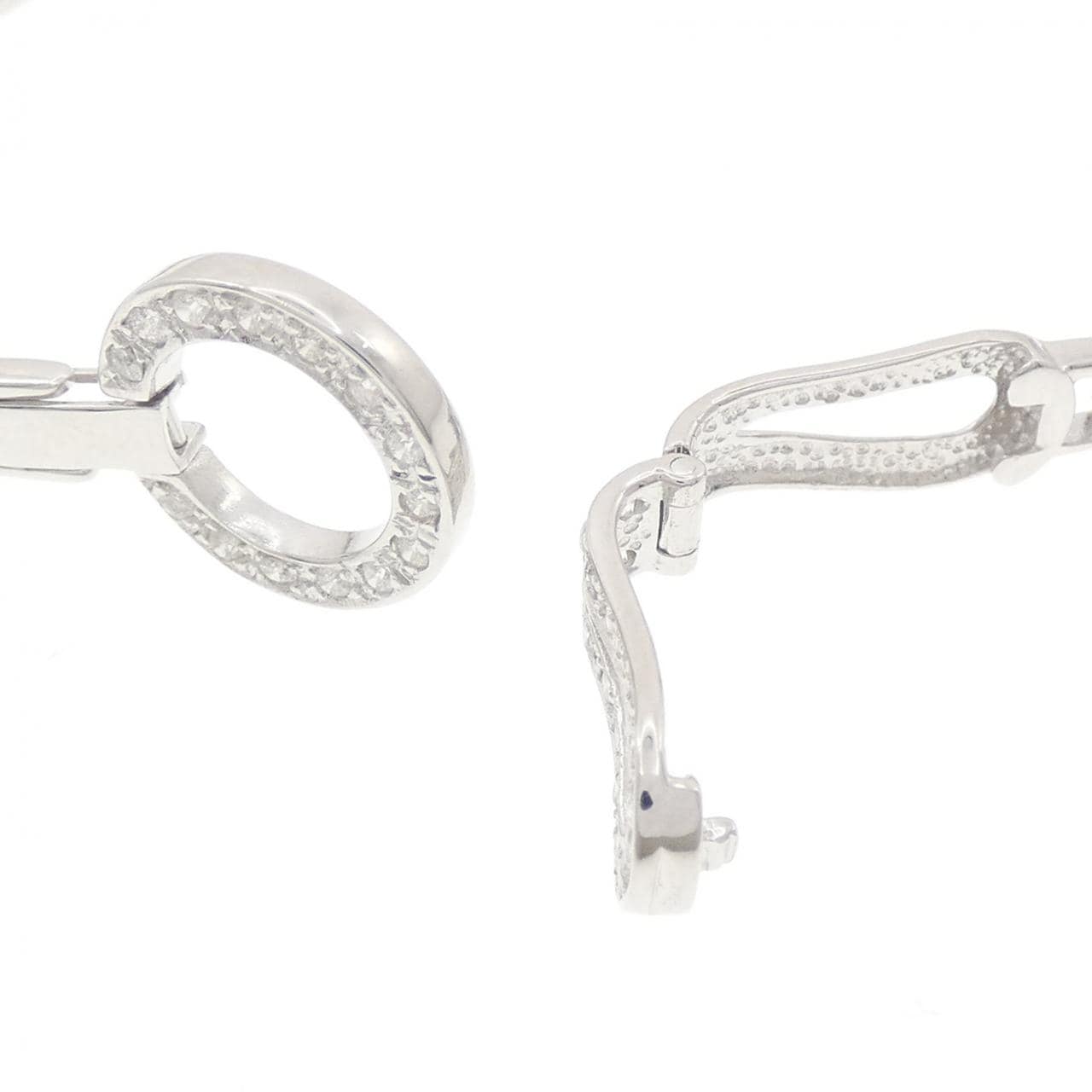 K18WG ダイヤモンド ブレスレット 0.30CT