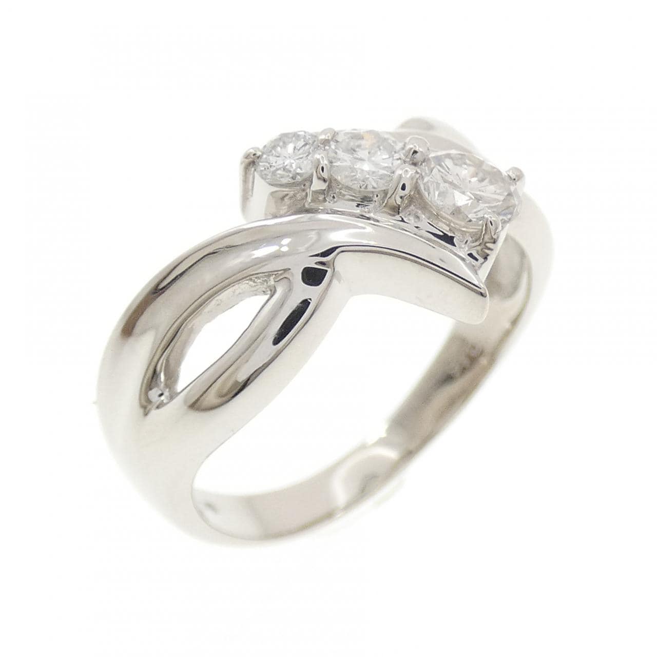 PT900 ダイヤモンド リング 0.46CT