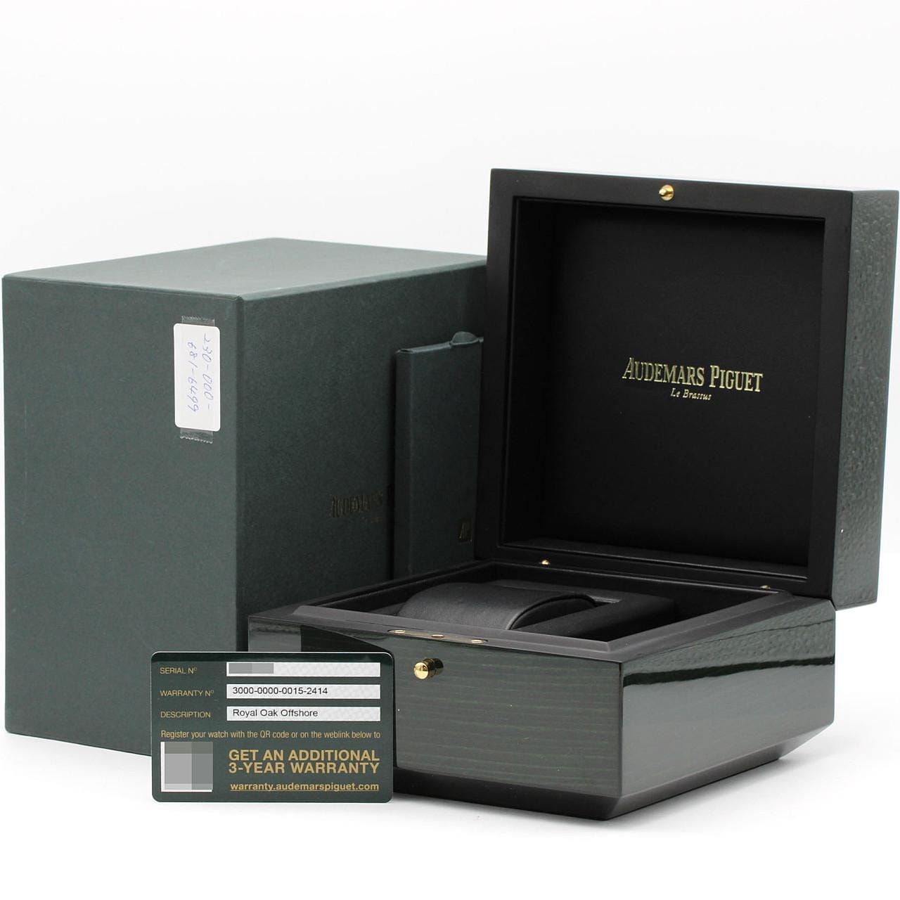 【ノーメンテナンス還元価格】オーデマ･ピゲ ロイヤルオークオフショアクロノグラフ PG 26401RO.OO.A002CA.02 PG･RG 自動巻