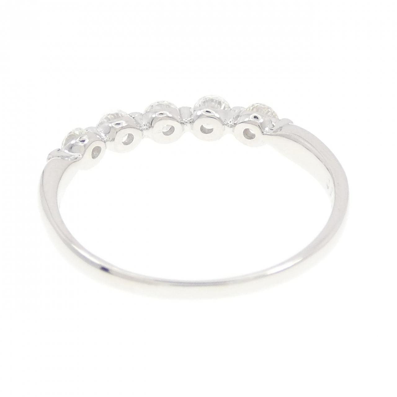 K14WG ダイヤモンド リング 0.50CT