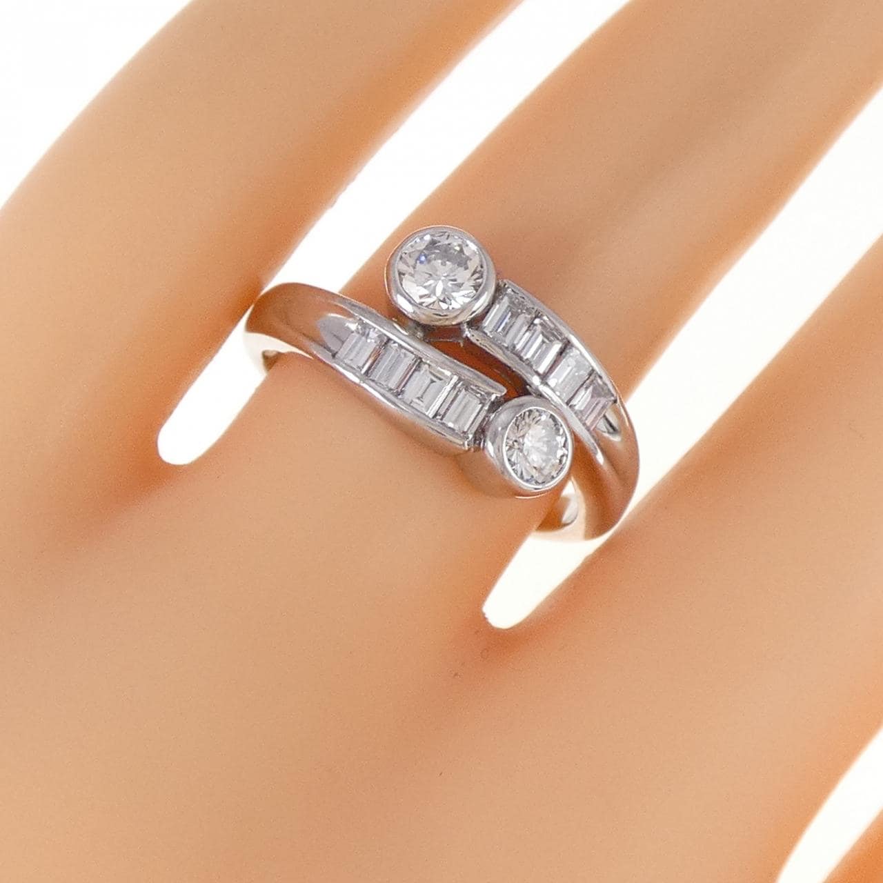 PT900 ダイヤモンド リング 1.002CT