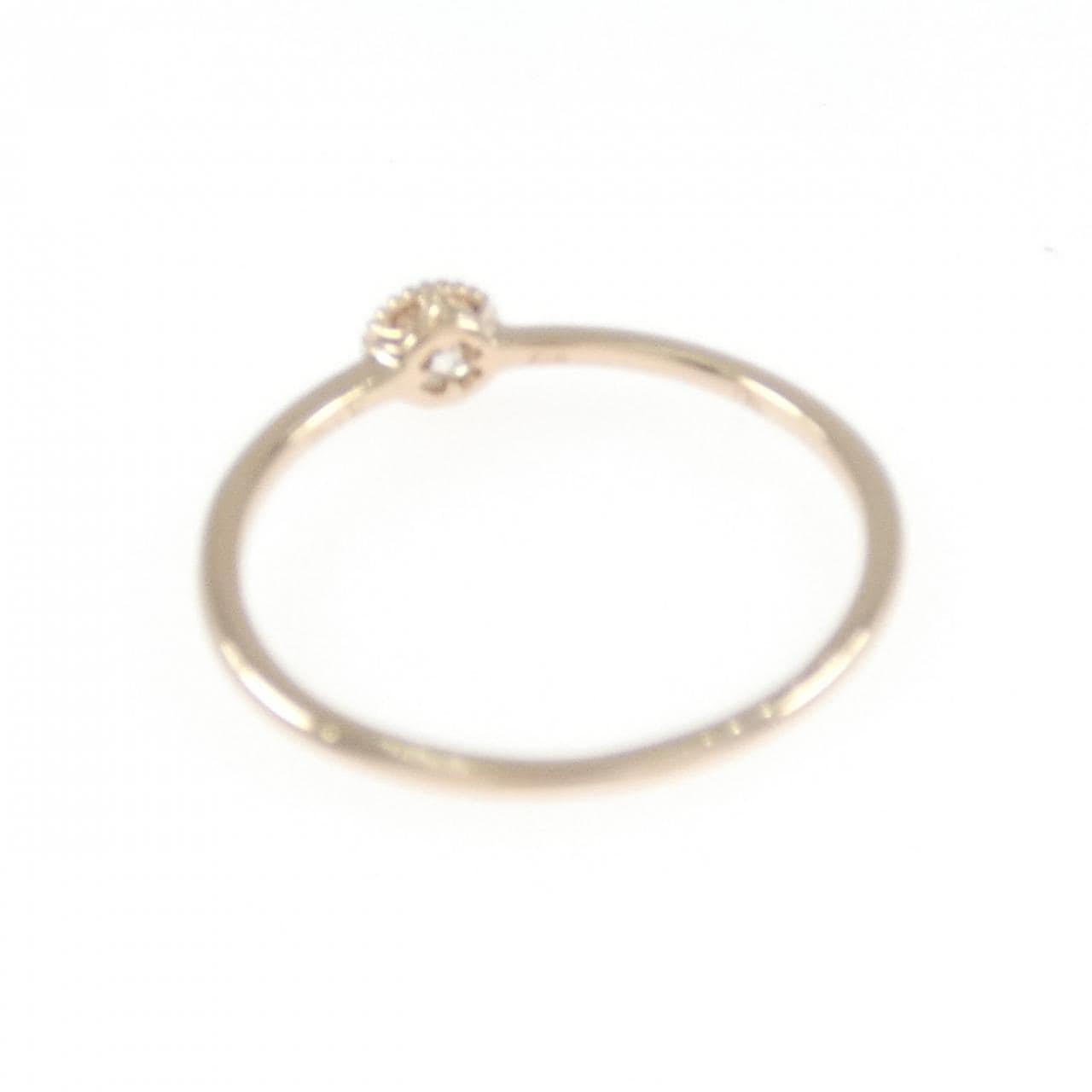 K18PG ダイヤモンド リング 0.10CT