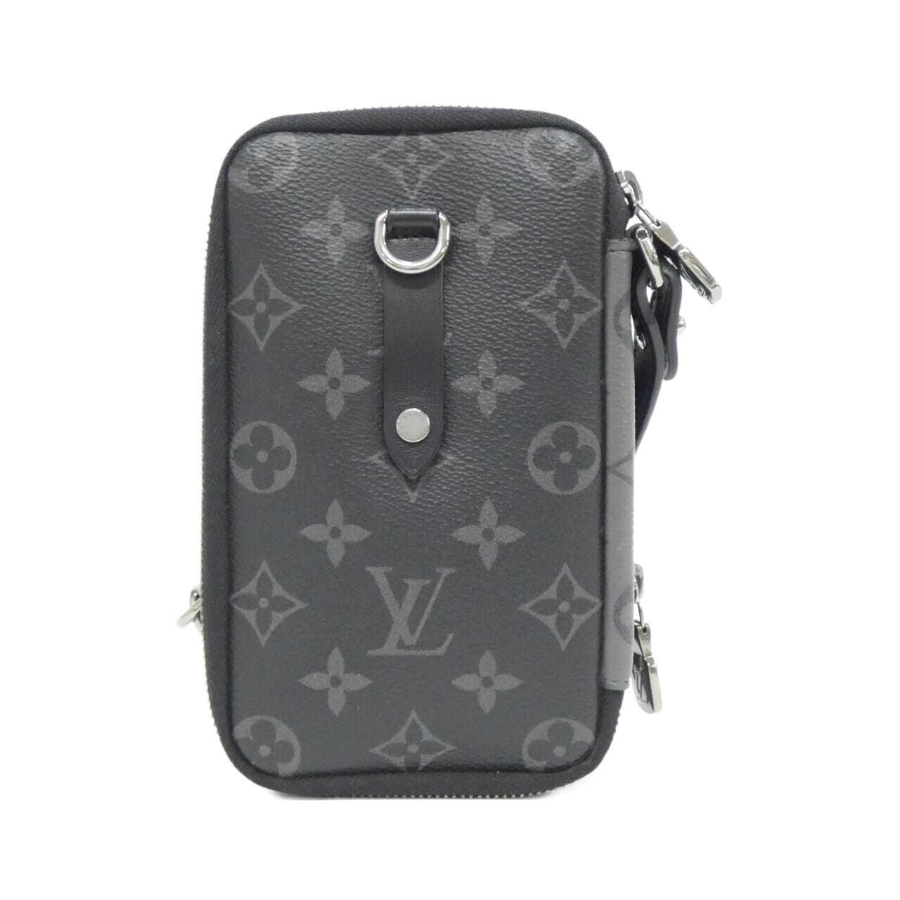 ルイヴィトン モノグラム エクリプス リバース ダブル フォン ポーチ M69534 ショルダーバッグ