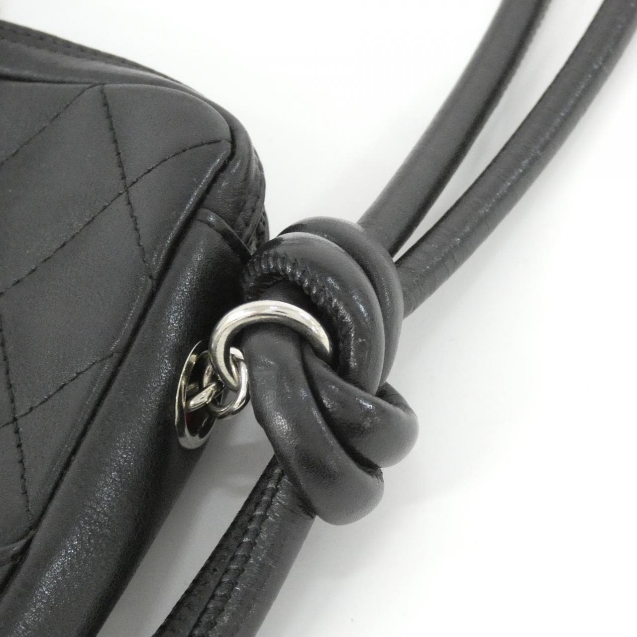 【ヴィンテージ】シャネル カンボン ライン 25177 ショルダーバッグ