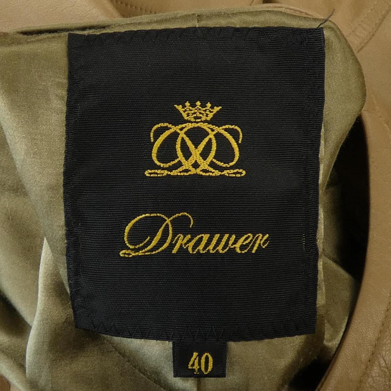 ドゥロワー DRAWER レザージャケット