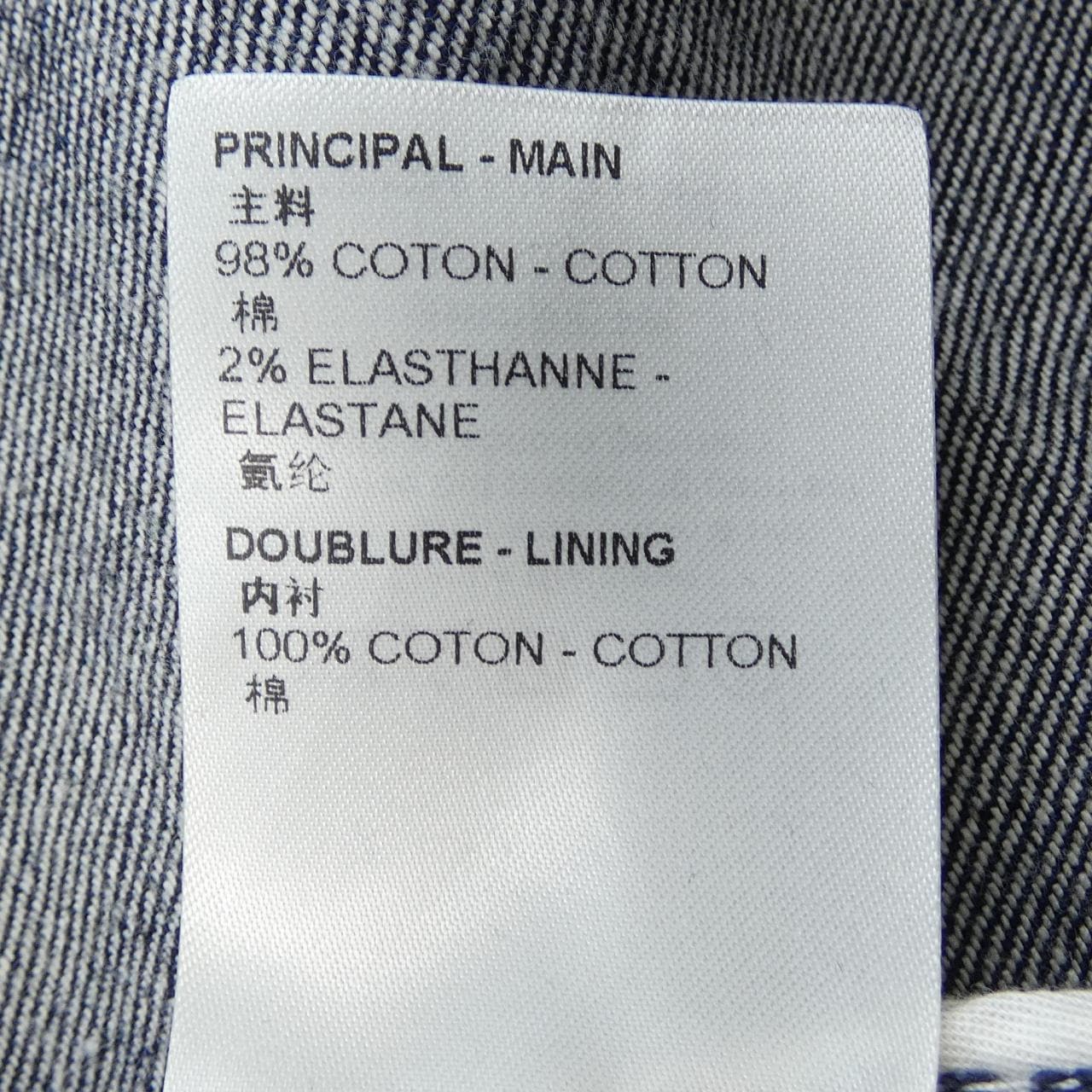 ルイヴィトン LOUIS VUITTON モノグラムバンダナショートスリーブデニムシャツ HNS17XNW2 S/Sシャツ