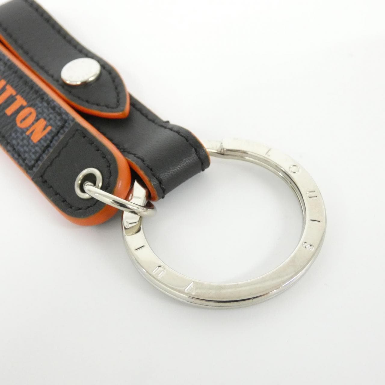 ルイヴィトン ダミエ コバルト ポルト クレ ベルト タブ M67776 キーリング