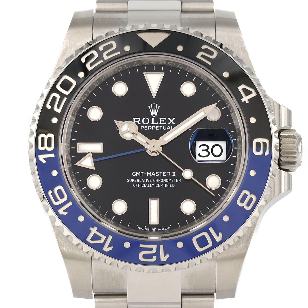ロレックス GMTマスターⅡ 126710BLNR･3 SS 自動巻 ランダム番
