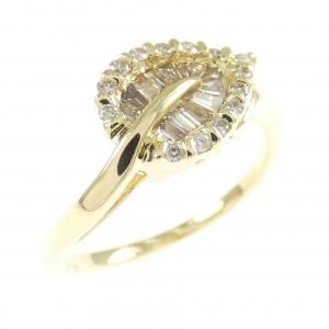 K18YG ダイヤモンド リング 0.30CT