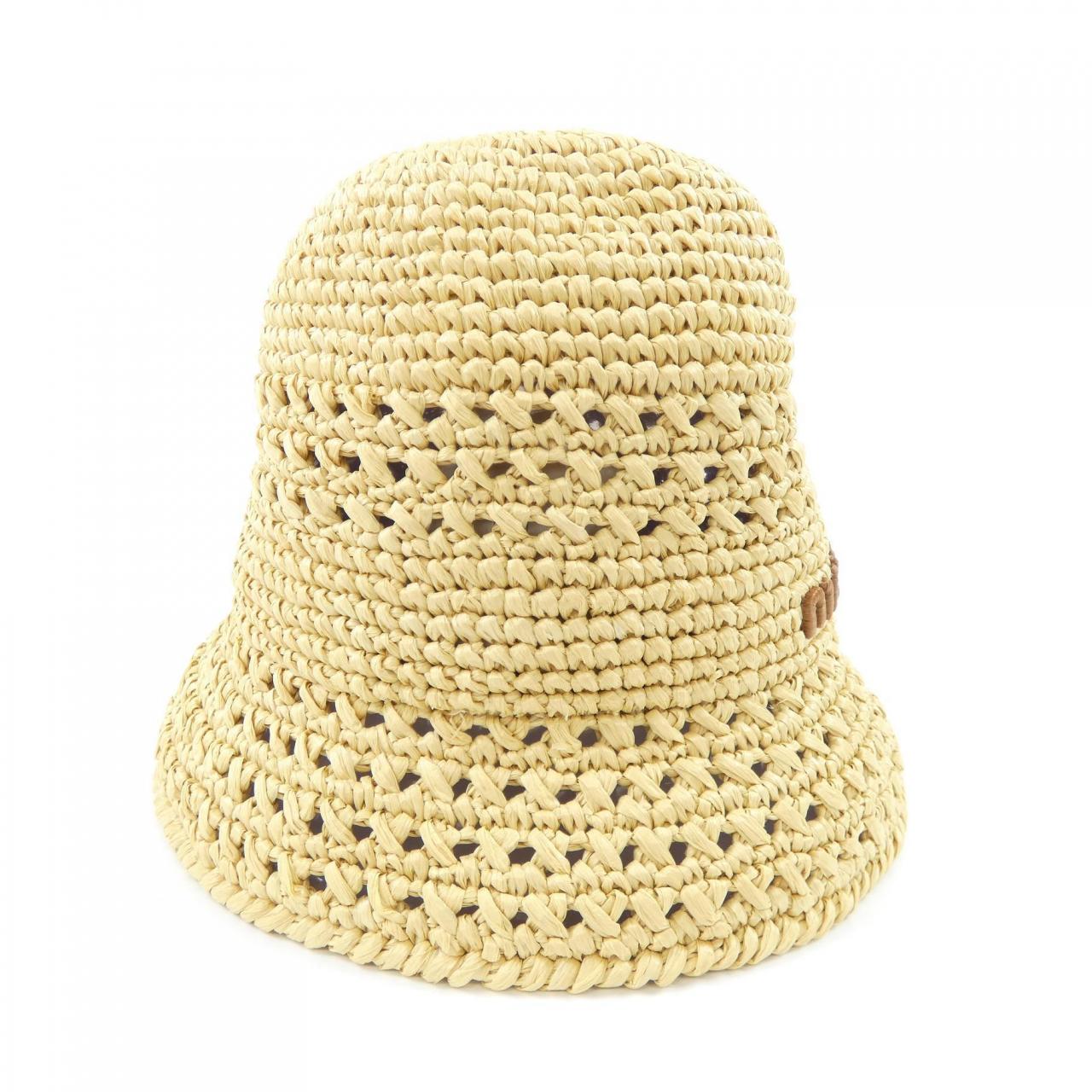 ミュウミュウ MIU MIU 5HC287 2D01 ハット