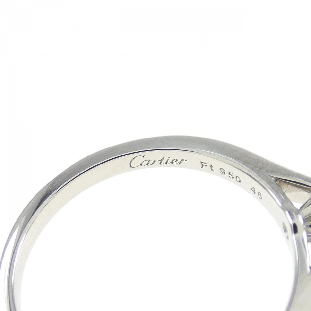 Cartier 1895 Solitaire Ring 0.18CT F VVS2 EXT