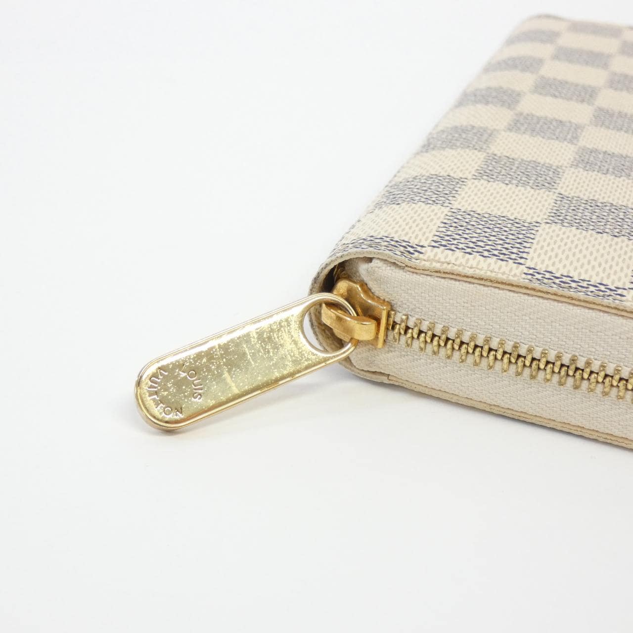 LOUIS VUITTON Damier Azure拉链錢包 N60019 錢包