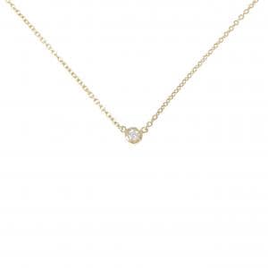 K18YG ダイヤモンド ネックレス 0.03CT