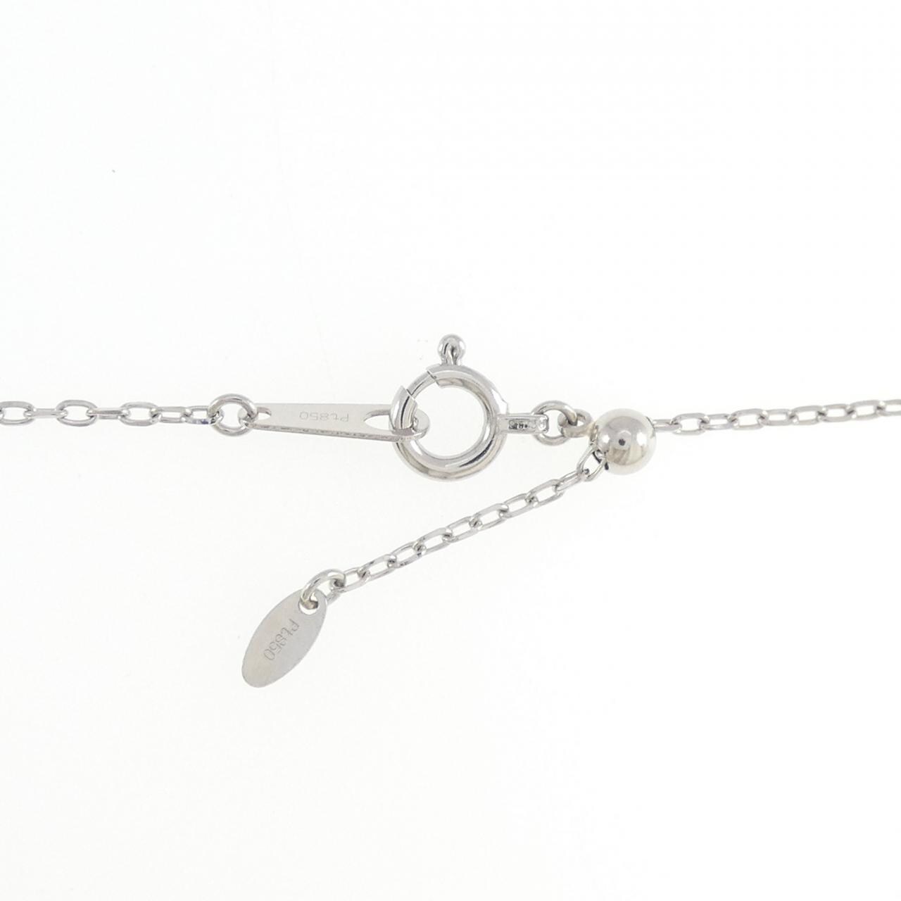 PT900/PT850 ダイヤモンド ネックレス 0.18CT