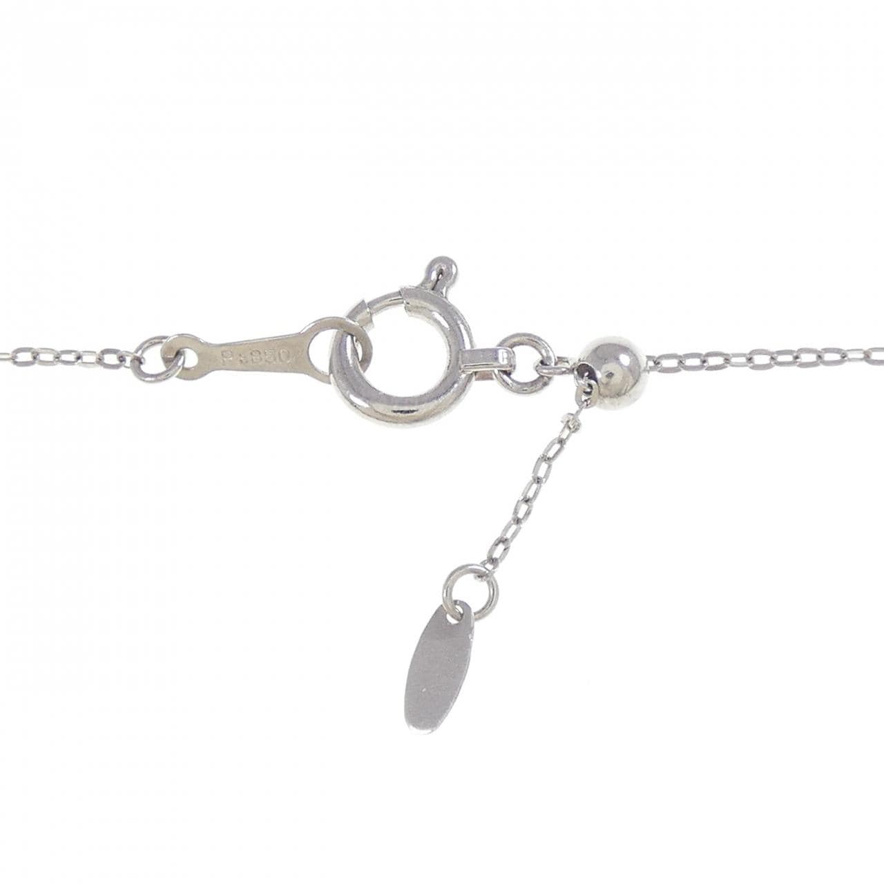 PT950/PT850 ダイヤモンド ブレスレット 0.10CT