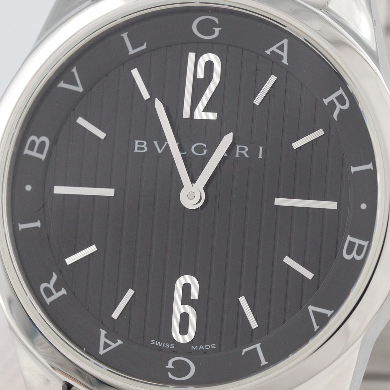 ブルガリ ソロテンポ ST37S/ST37BSS SS クォーツ