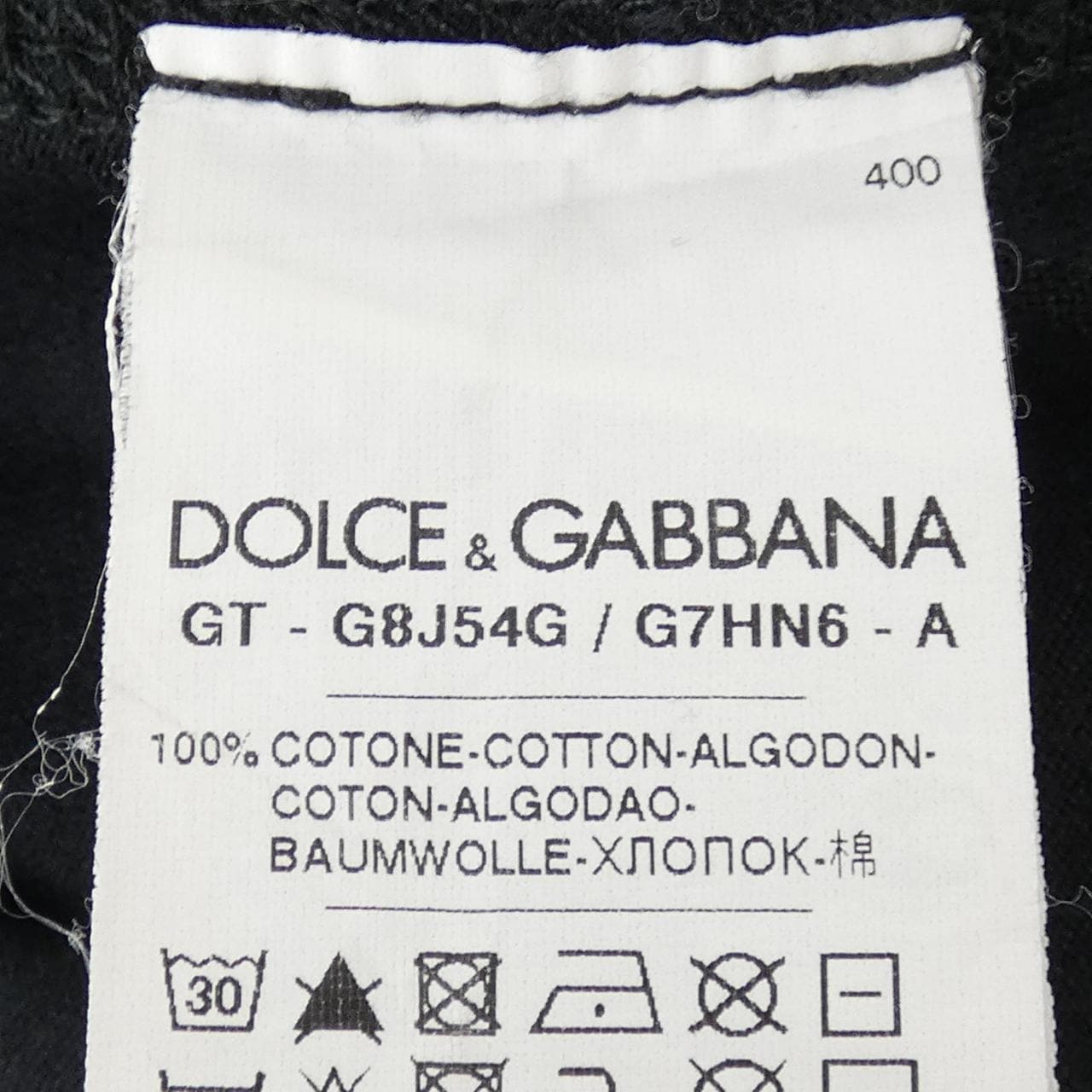 ドルチェアンドガッバーナ DOLCE&GABBANA G8J54G/G7HN6 Tシャツ