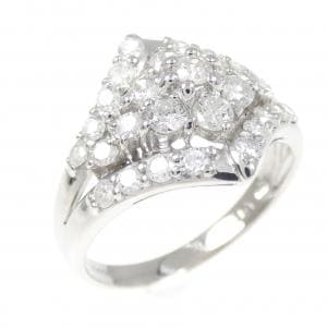 PT900 ダイヤモンド リング 1.00CT