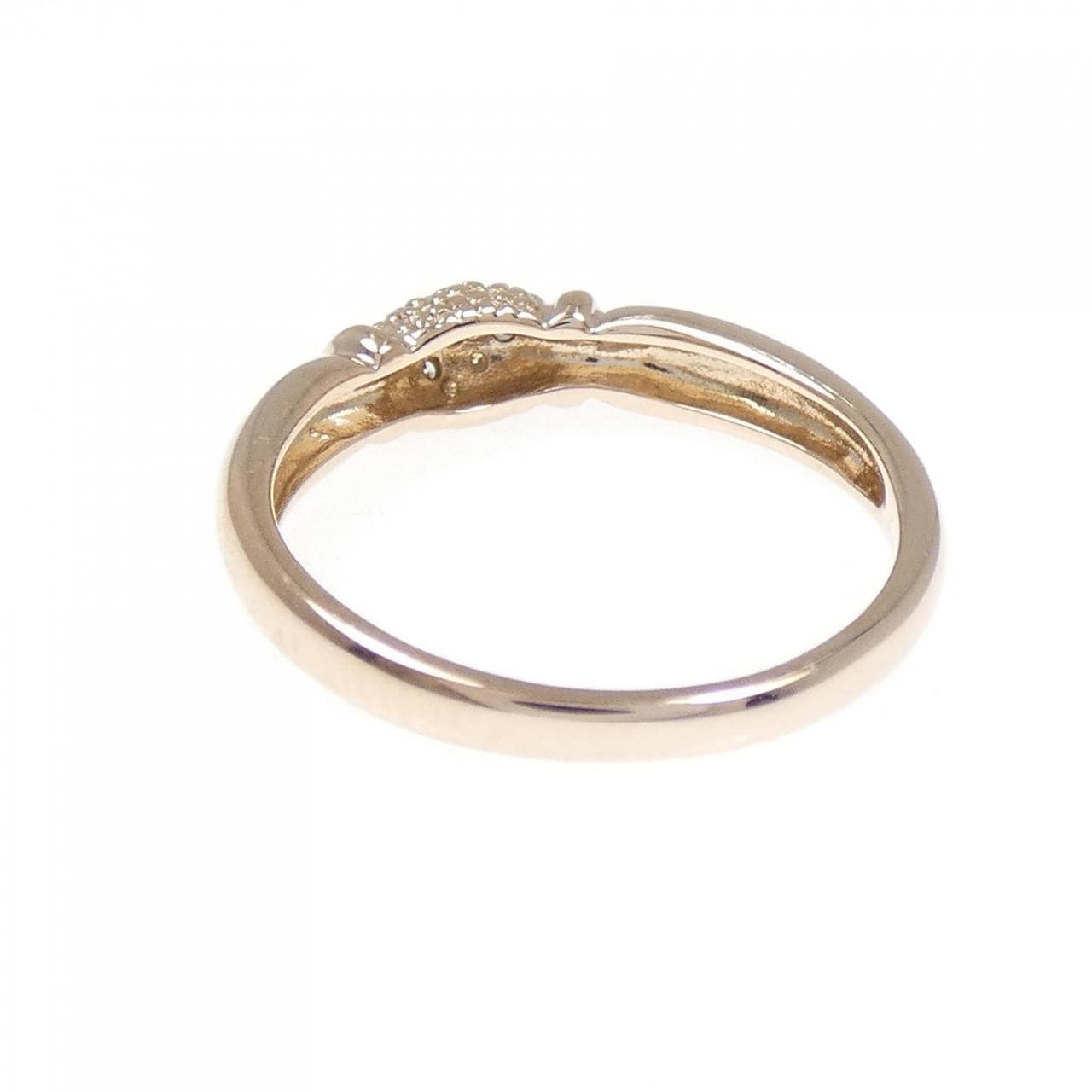 K18PG ダイヤモンド リング 0.07CT