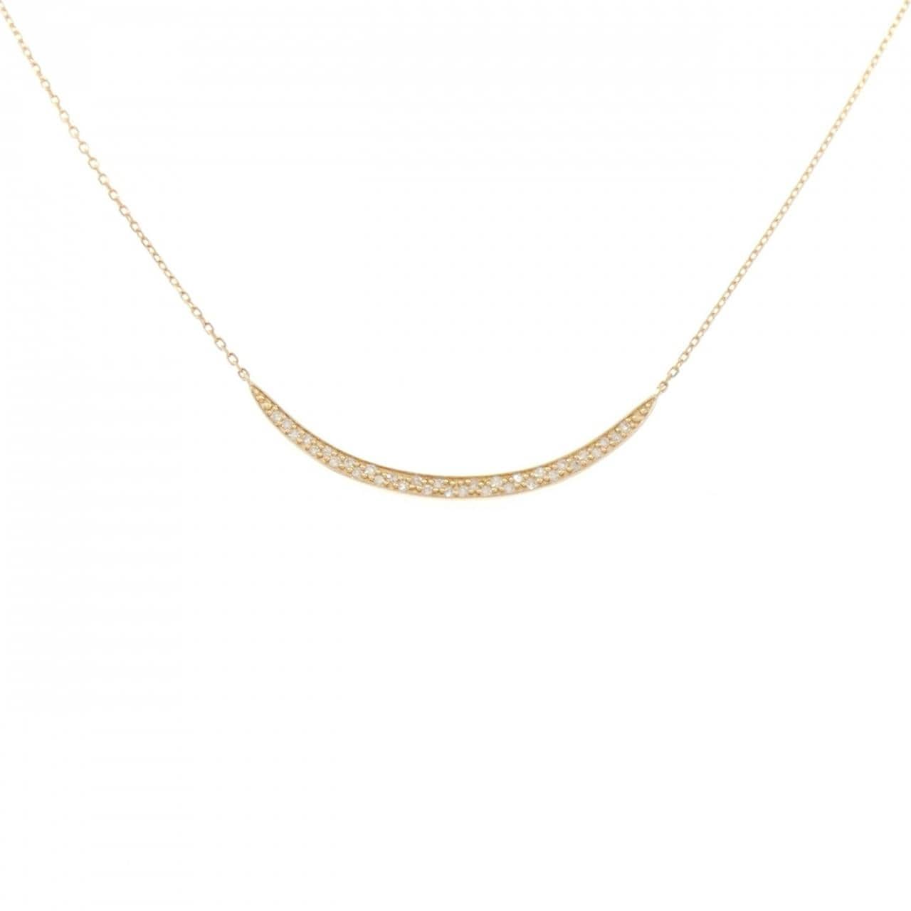 アガット ダイヤモンド ネックレス 0.06CT