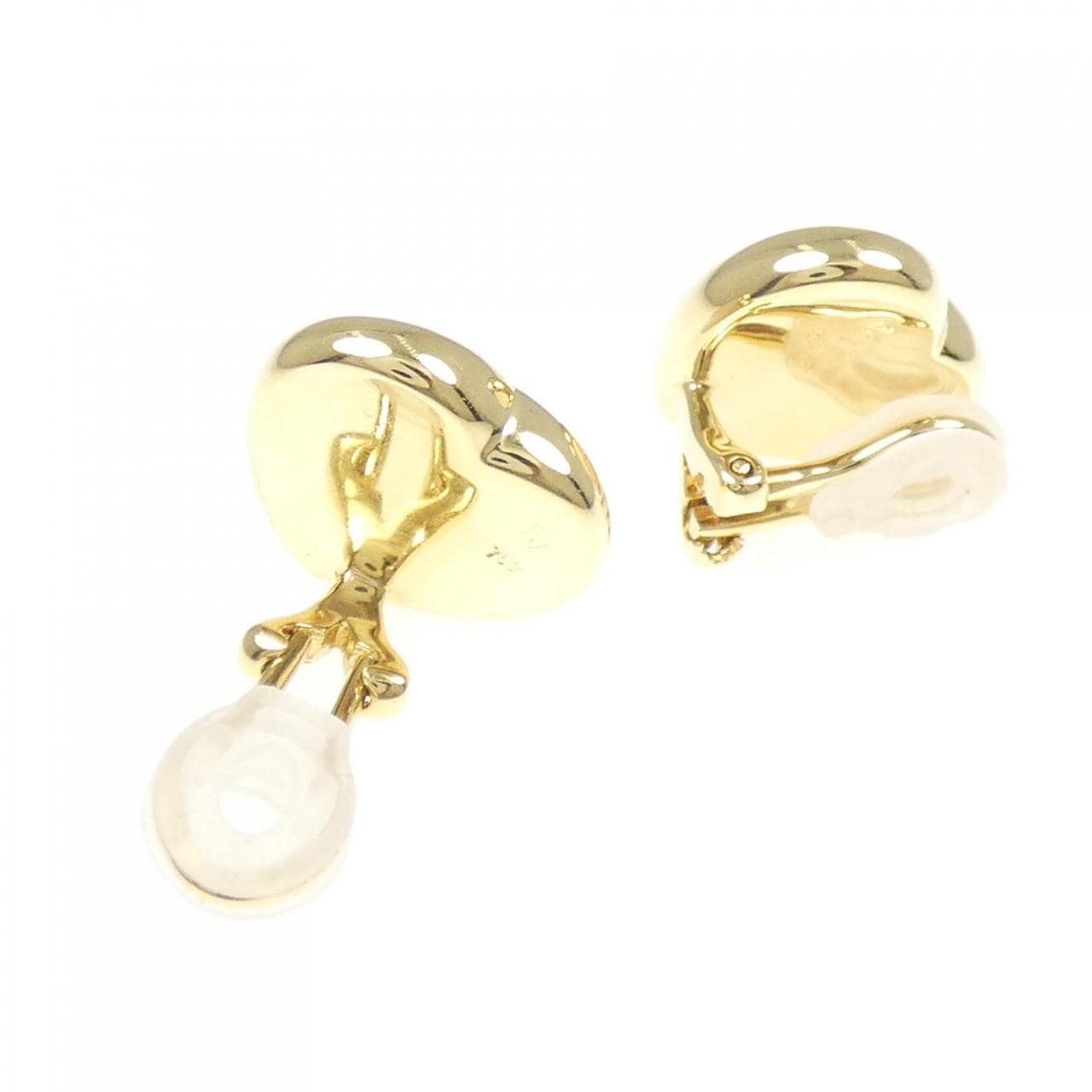 ポンテヴェキオ ハート×フラワー マザーオブパール  イヤリング