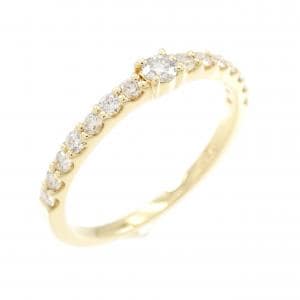 [BRAND NEW] K18YG Diamond ring 0.30CT