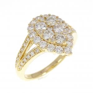 K18YG ダイヤモンド リング 1.00CT