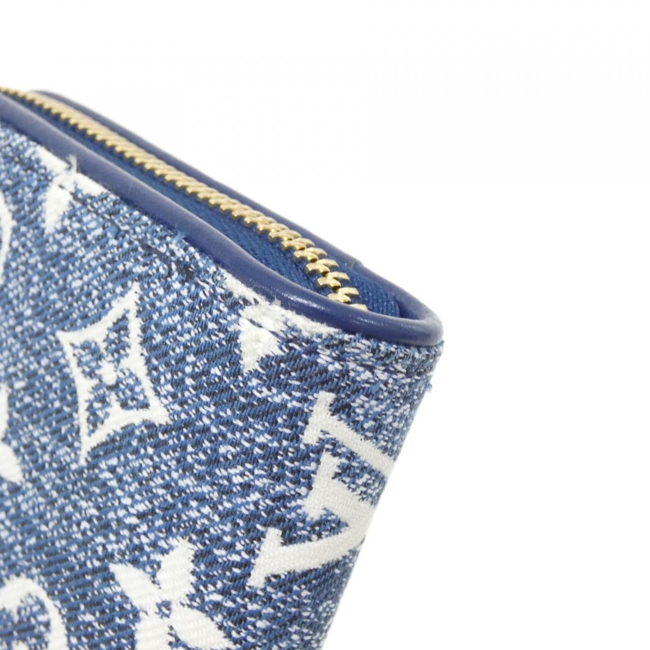ルイヴィトン モノグラム ジャカード デニム ジッピー ウォレット M81226 財布