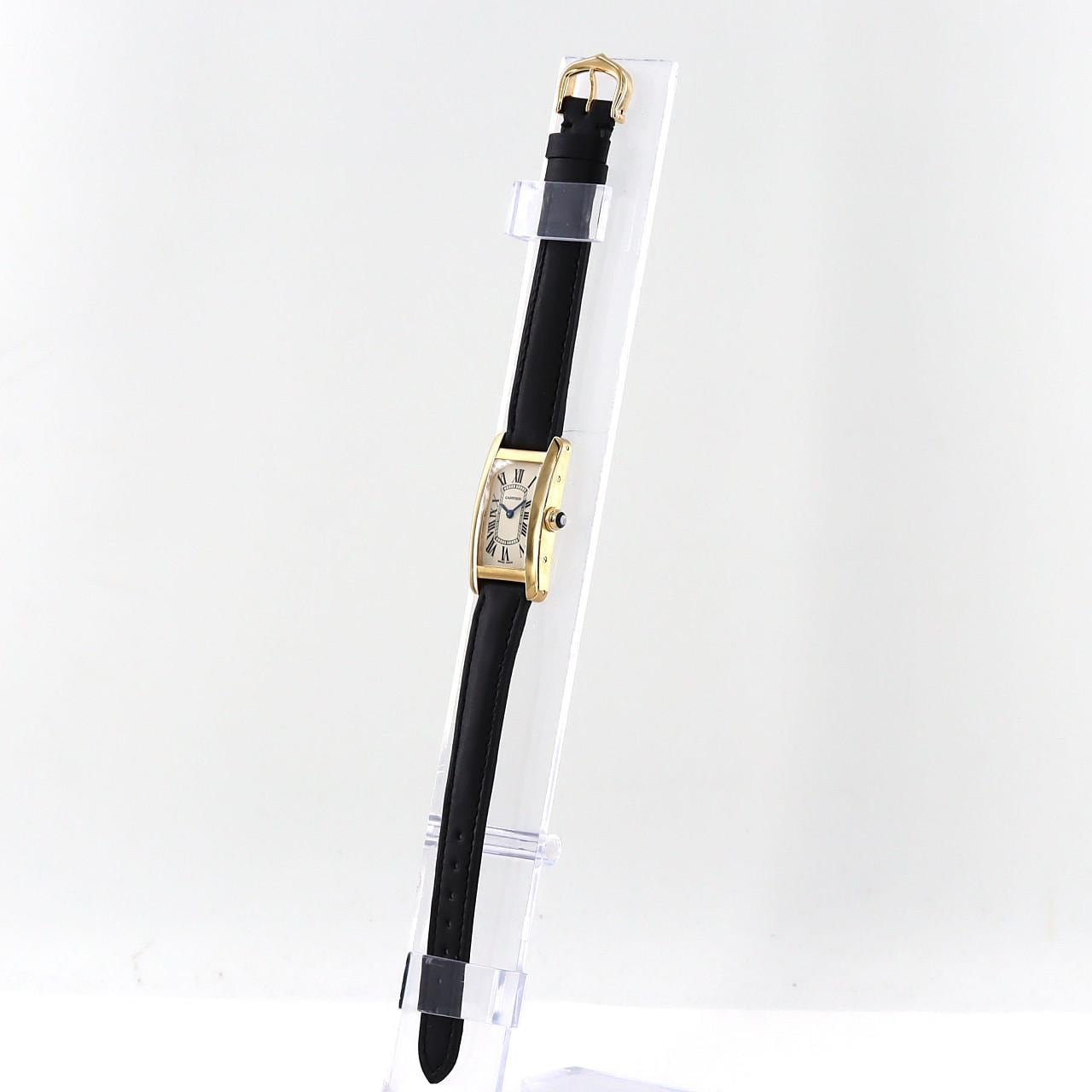 カルティエ タンクアメリカンSM YG W2601556 YG クォーツ