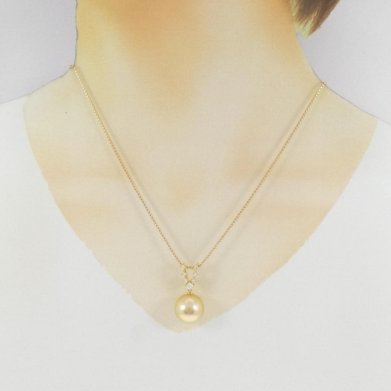 タサキ 白蝶パール ネックレス 14mm