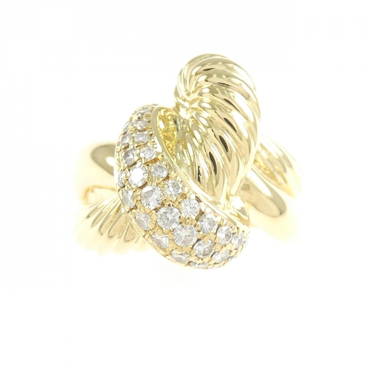 K18YG ダイヤモンド リング 0.40CT