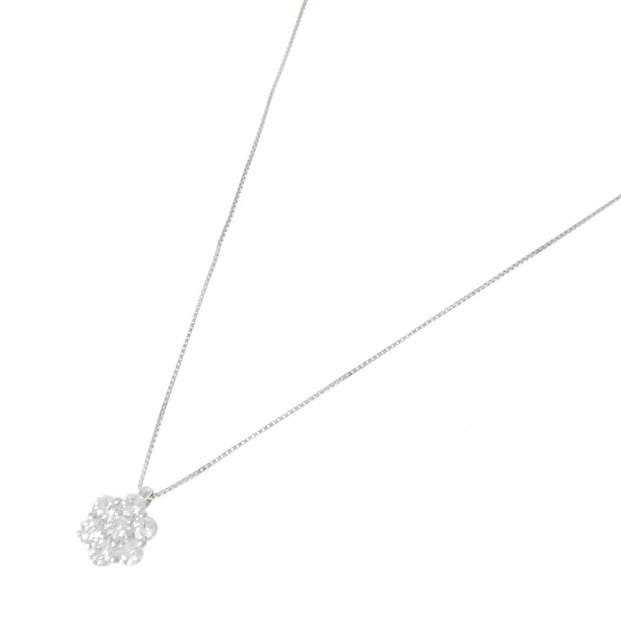 ギンザ タナカ ダイヤモンド ネックレス 1.24CT
