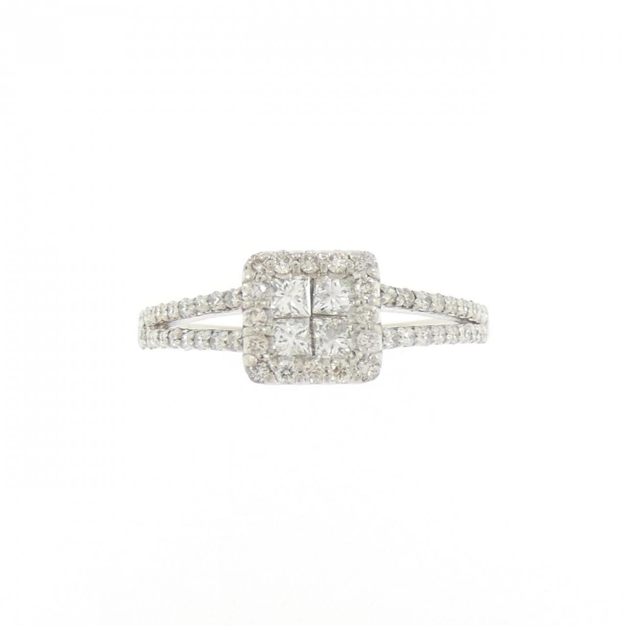 PT900 ダイヤモンド リング 0.45CT