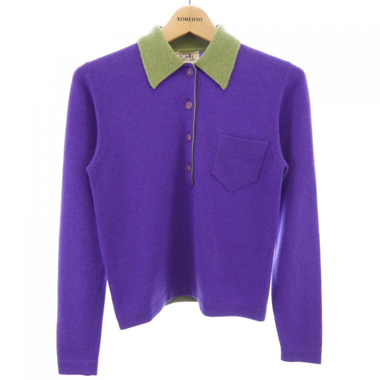 【ヴィンテージ】エルメス HERMES スコットランド ニット