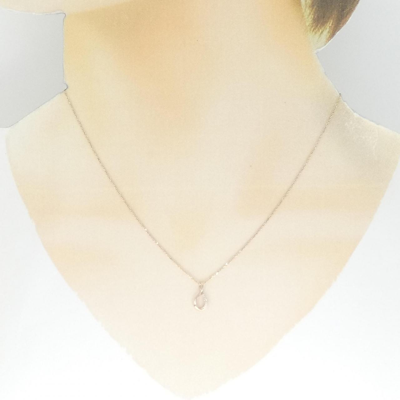 K10PG ダイヤモンド ネックレス 0.03CT