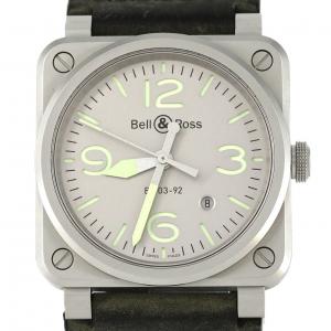 【ノーメンテナンス還元価格】ベル&ロス BR03-92ホロラム LTD BR0392-GR-ST/SCA SS 自動巻