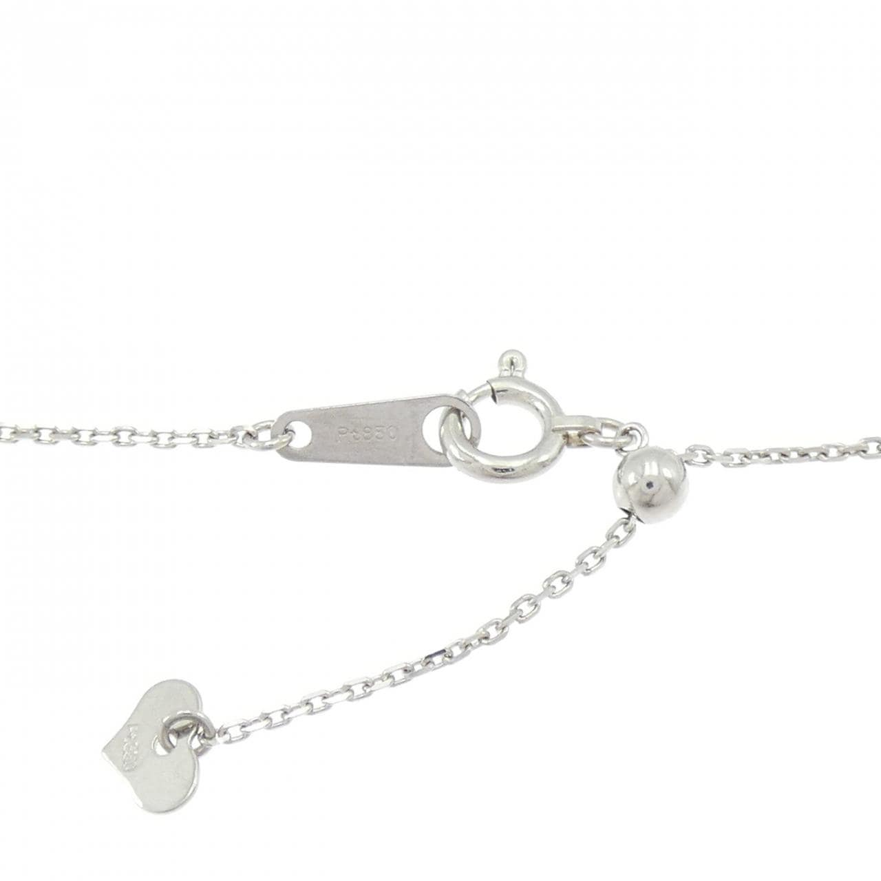 PT900/PT850 ダイヤモンド ネックレス 0.515CT H SI2 EXT