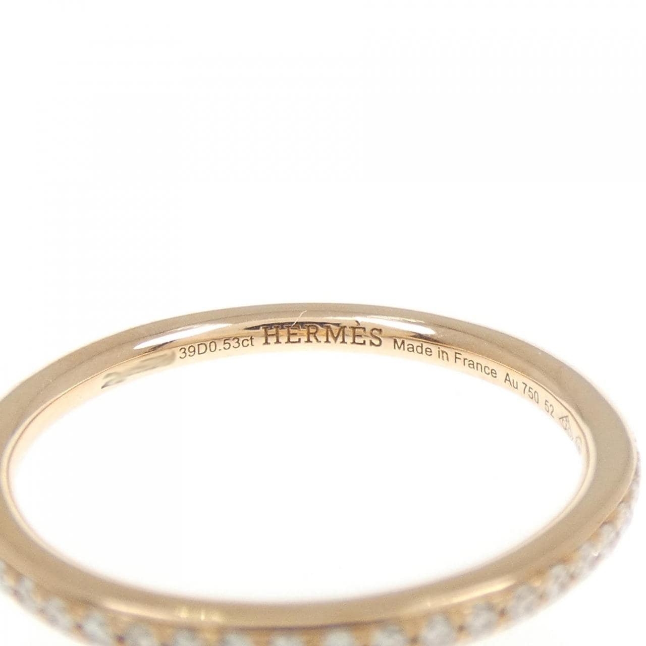 エルメス プティ ジュテ リング 0.53CT