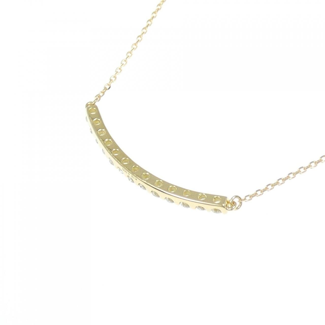 【新品】K18YG ダイヤモンド ネックレス 0.500CT