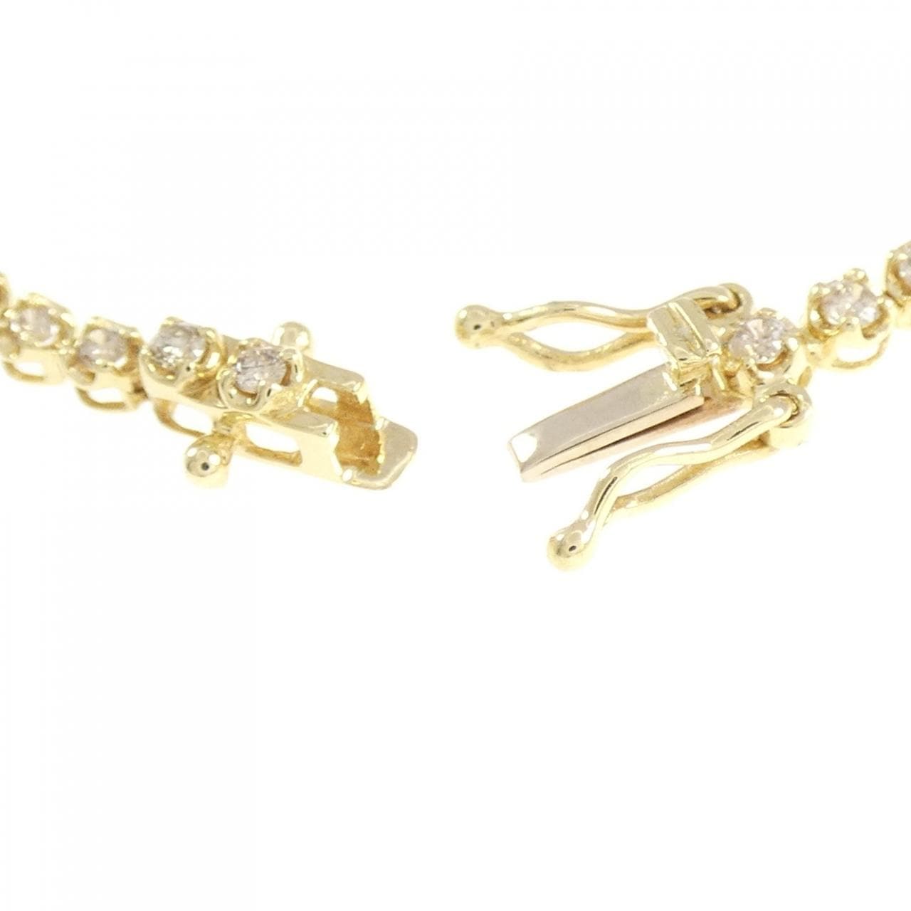 K18YG ダイヤモンド ブレスレット 1.00CT