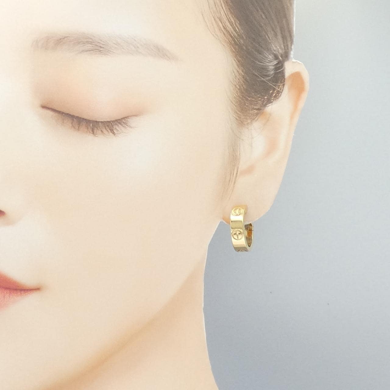 カルティエ ラブ  ピアス