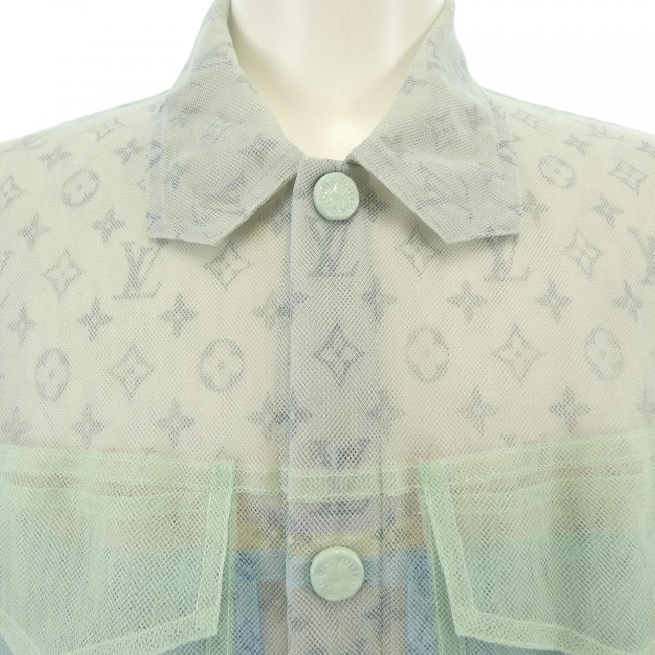 ルイヴィトン LOUIS VUITTON マルチカラーチュールデニム HIJ79ETED ジャケット